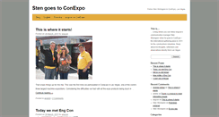 Desktop Screenshot of conexpoblog.engcon.com